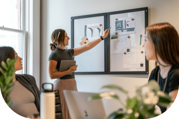 Büro Brainstorming