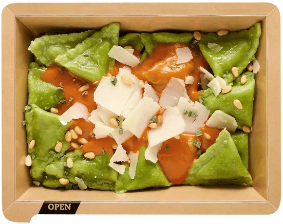 Ravioli mit Kalbsfleisch-Salbei Füllung