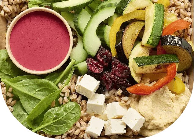 Salatbowl Gemüse