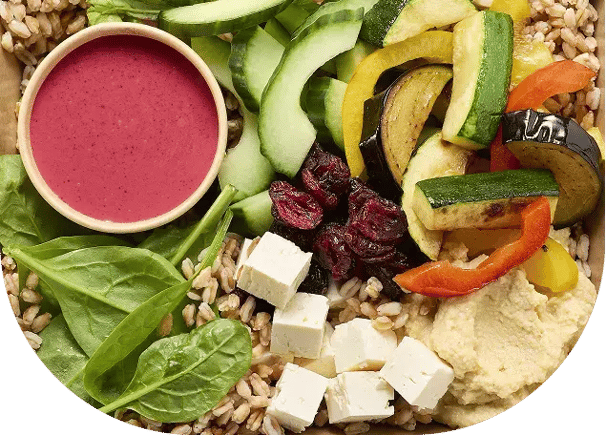 Salatbowl Gemüse