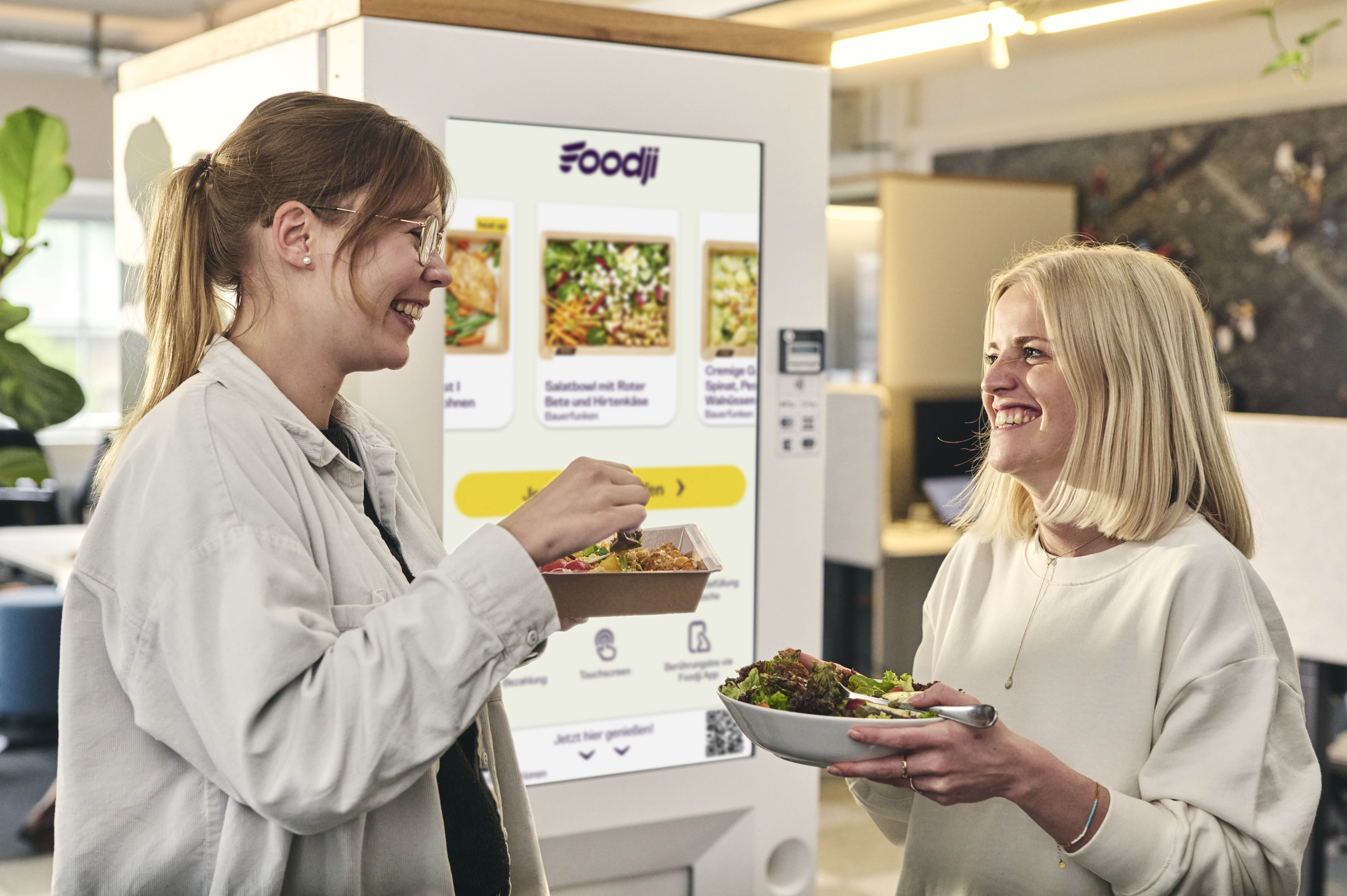 Kein Umbau, kein Personal: Wie einfach ist Mitarbeiterverpflegung mit Foodji?